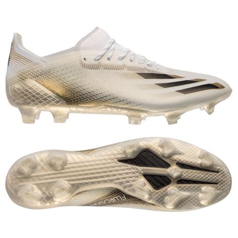 adidas x ghosted + fg/ag inflight - weiß/gold/schwarz|adidas x ghosted boots.